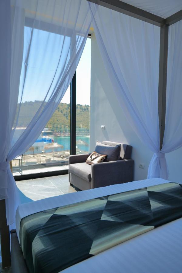 Nili Deluxe Hotell Sarandë Eksteriør bilde